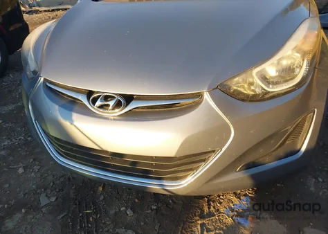 2015 Hyundai Elantra Se from USA, damaged, VIN 5NPDH4AE4FH590744